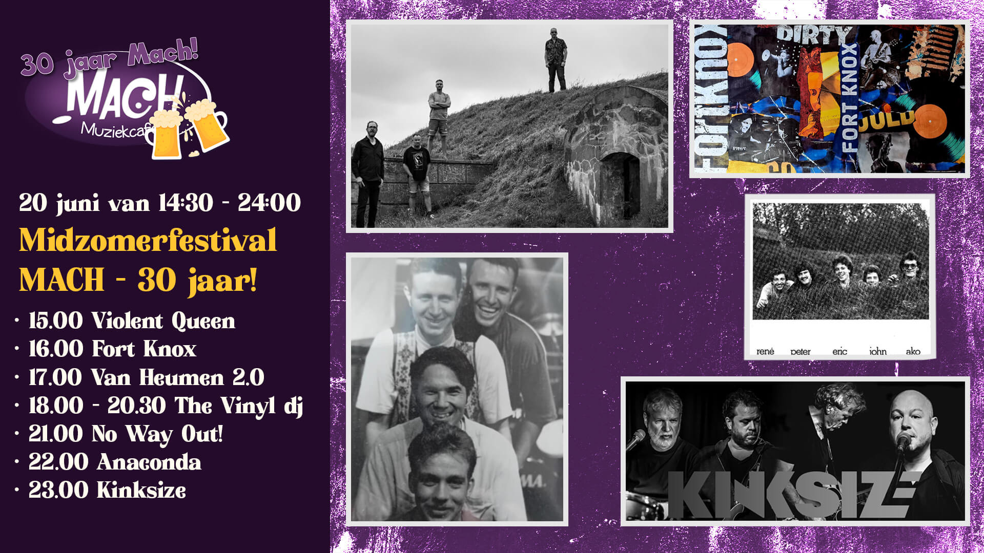 Midzomerfestival - MACH 30 jaar